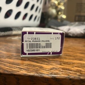 Lia Sophia Silver Floral Earrings